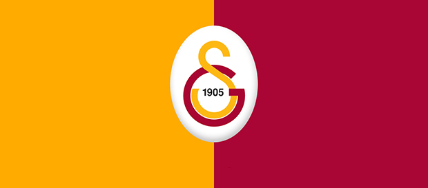 Galatasaray resmi spor okulu logosu — sarı kırmızı